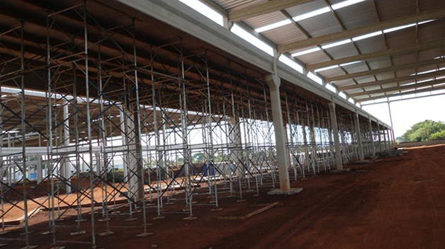 Obra- Galpões em Ribeirão Preto